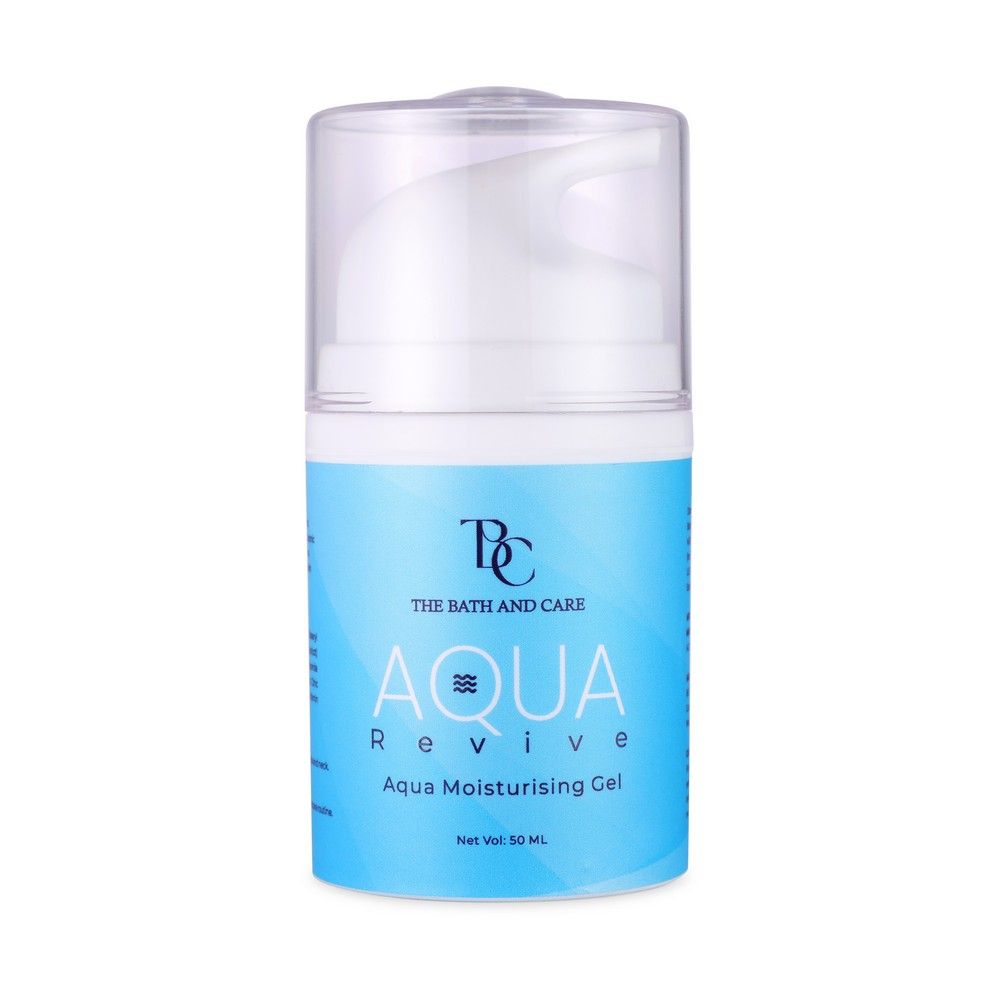 The Bath And Care Aqua Revive Rice Water Gel, Hydration & Radiance, Lightweight & Non-Greasy
