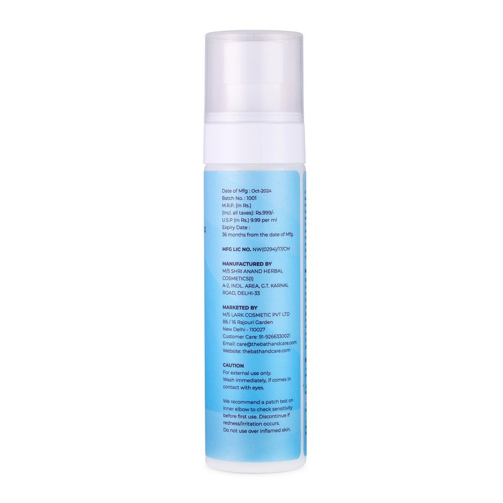 The Bath And Care Aqua Revive Toner, Hydrating & Skin Balance - Smooth Skin For All Skin Types