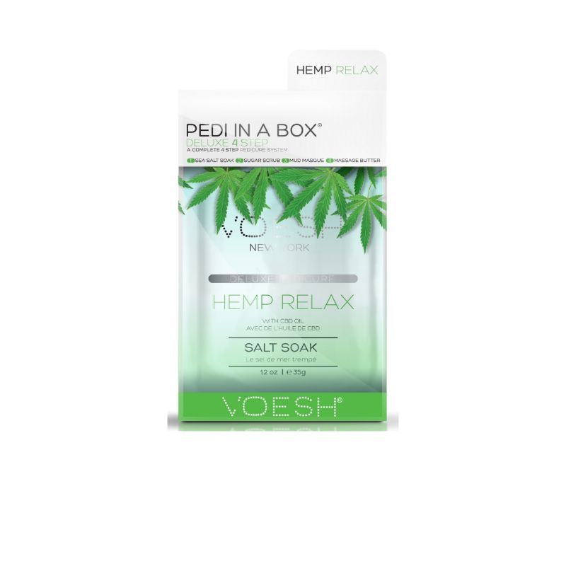 Deluxe Pedicure In A Box (4 Step) - Cbd Calm