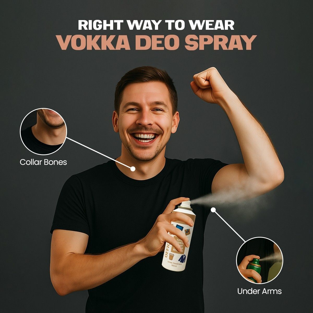 Office Vibes Deodorant Body Spray For Men & Women