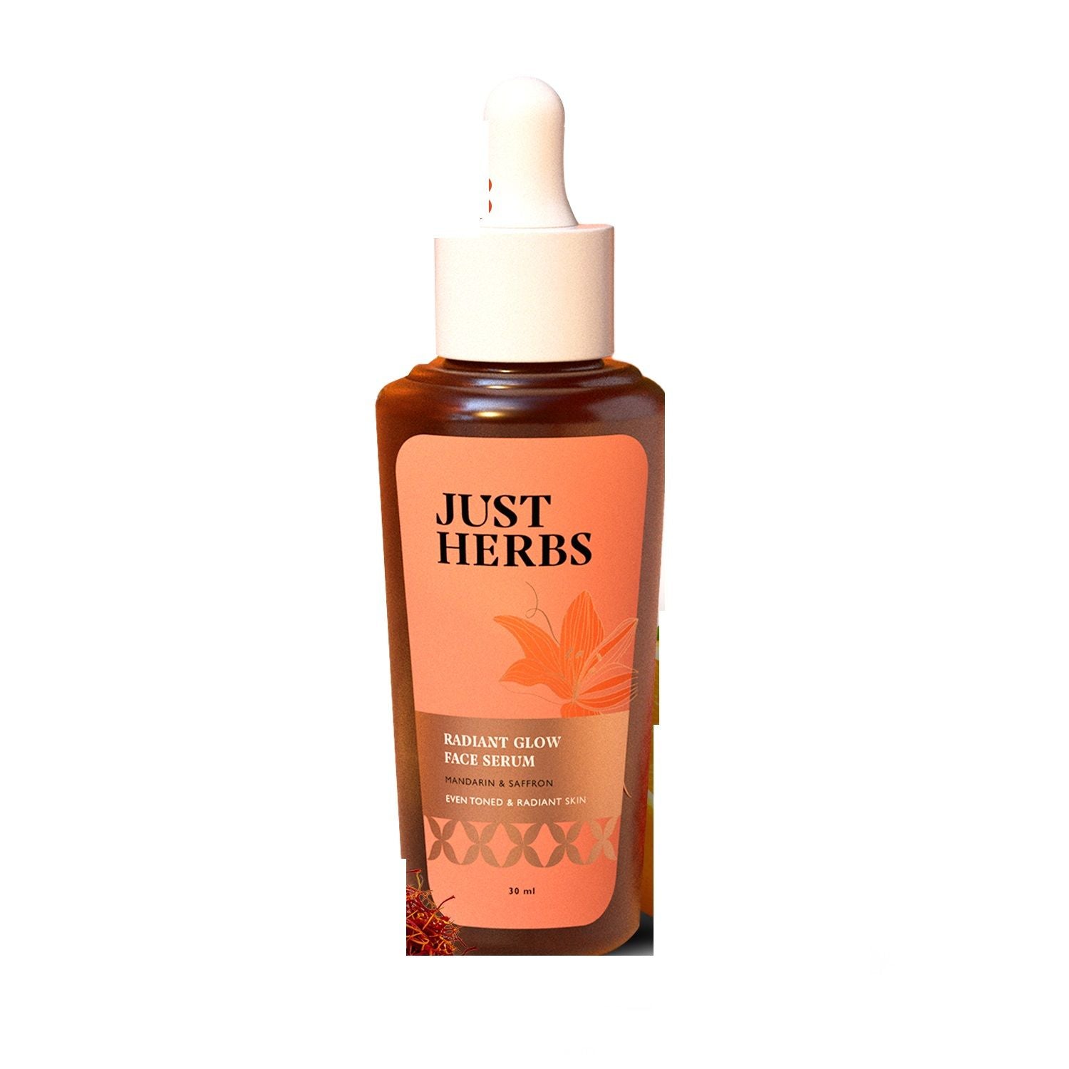 Radiant Glow Face Serum - Mandarin and Saffron