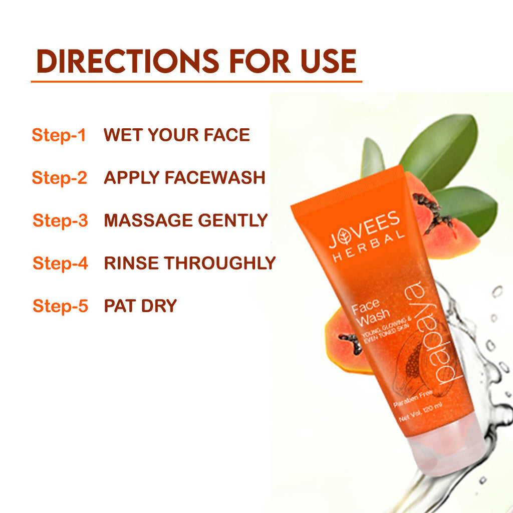 Herbal Papaya Face Wash To Remove Pigmentation & Dark Spots