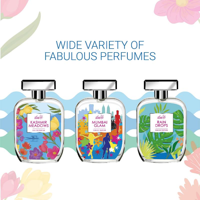 Eau De Perfume - Kashmir Meadows, Long Lasting Floral & Oriental Fragrance for Women