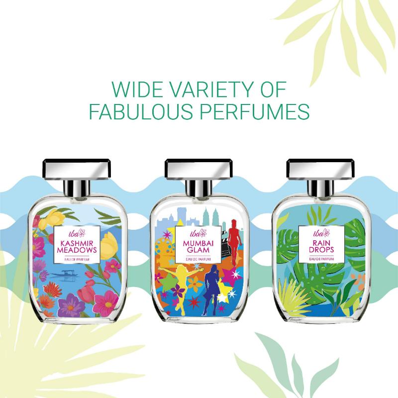 Pure Perfume - Rain Drops, Long Lasting Aqua Fragrance For Women
