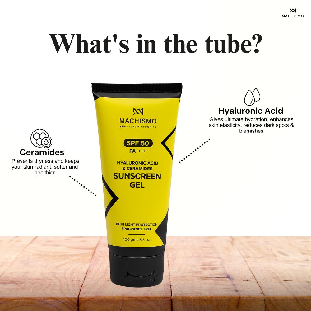 Hyaluronic & Ceramide Sunscreen Gel SPF 50