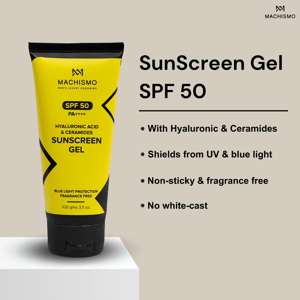 Hyaluronic & Ceramide Sunscreen Gel SPF 50