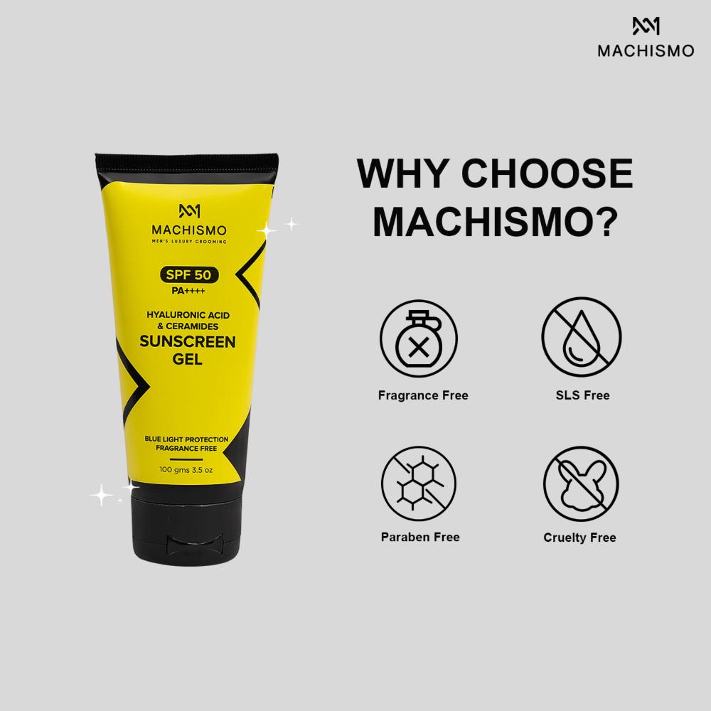 Hyaluronic & Ceramide Sunscreen Gel SPF 50