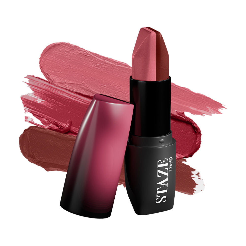9to9 Love Tri-Angle 3 in 1 Lipstick - 01 Brick Pink
