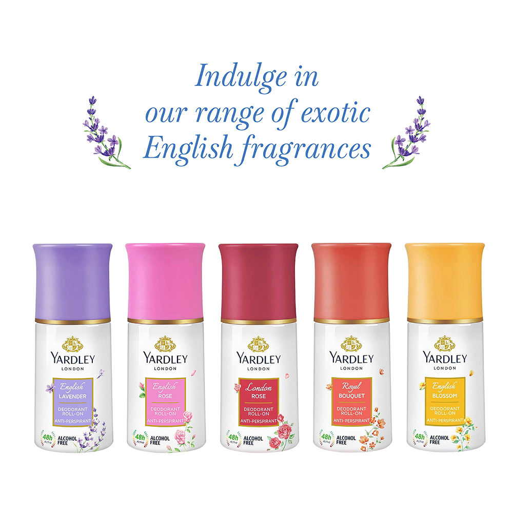 Yardley English Rose Deodorant Roll-on