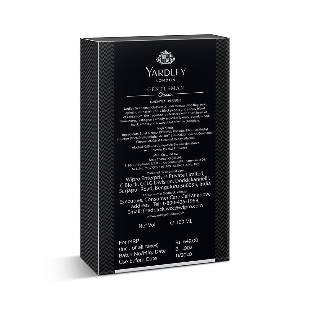 Gentleman Classic Daily Wear Perfume for Men