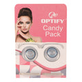 Candy Pack Colored Contact Lenses Zero Power - Aqua Blue