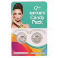 Candy Pack Colored Contact Lenses Zero Power - Mistry Gray