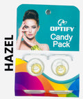 Candy Pack Colored Contact Lenses Zero Power - Hazel