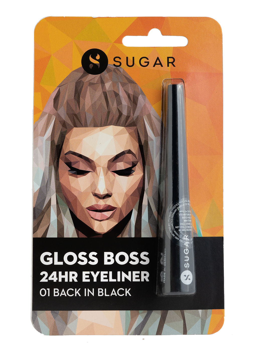Gloss Boss 24HR Eyeliner - 01 Back In Black