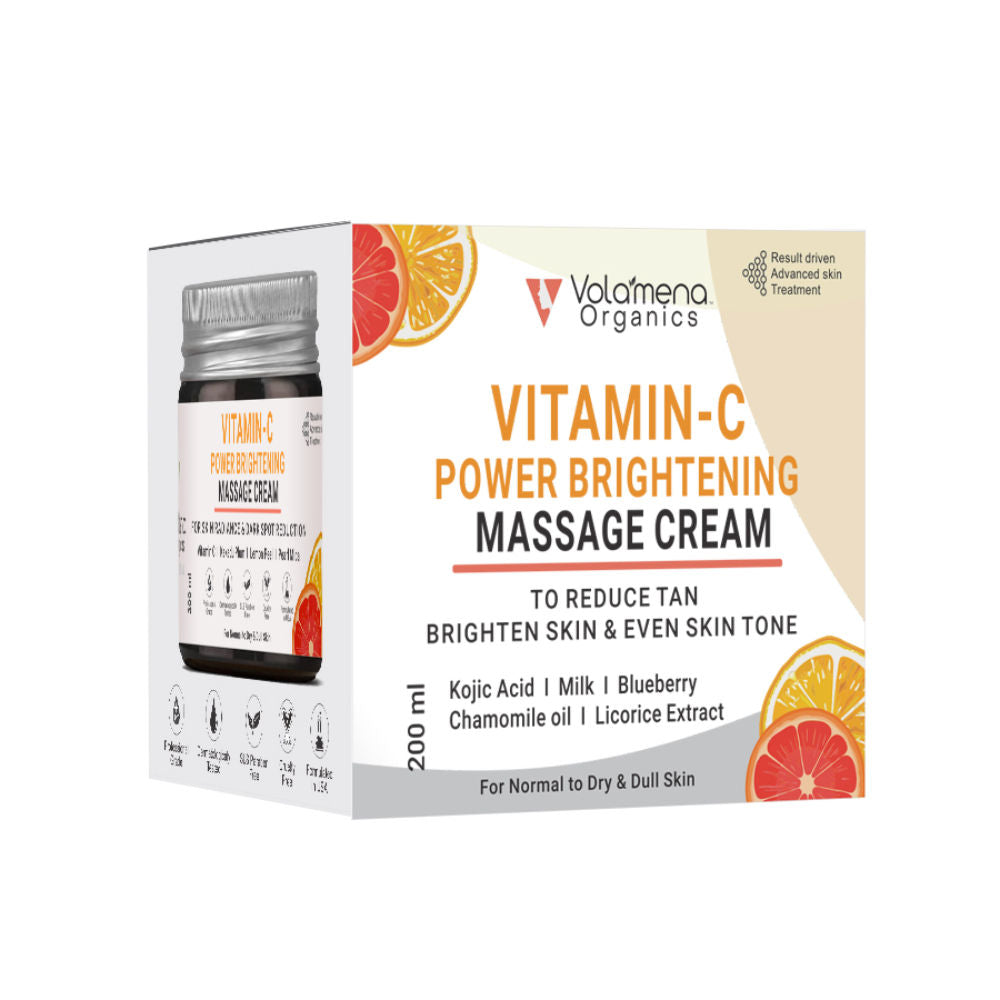 Organics Vitamin C Power Brightening Massage Cream