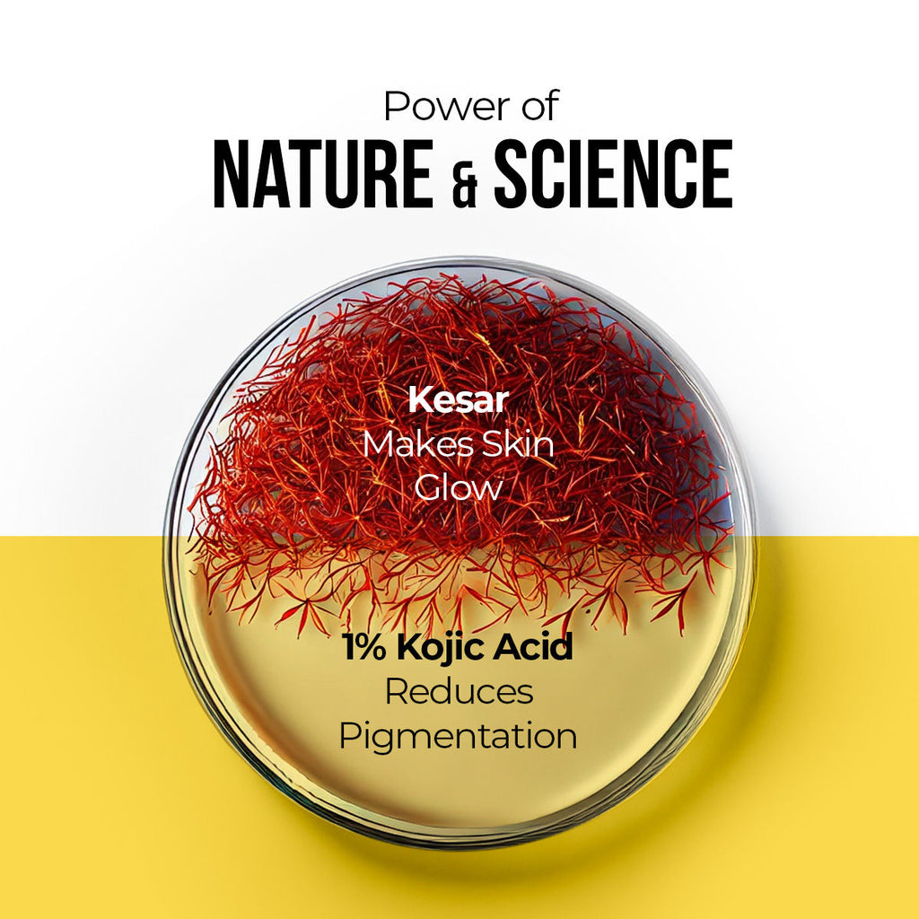 Kesar & Kojic Sunscreen SPF 50+ PA++++ In-Vivo Tested for Pigmentation-Free Skin(50g)
