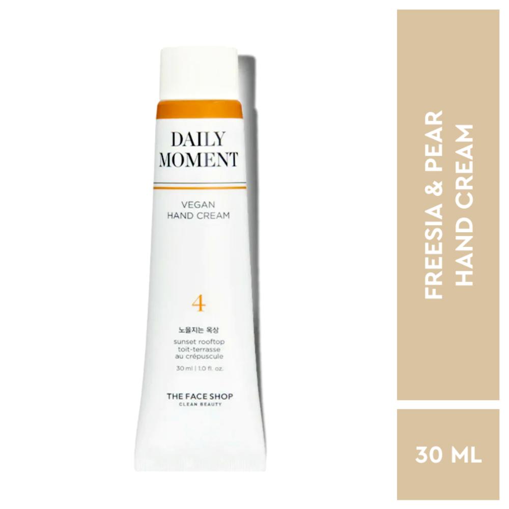 Non-Greasy Korean Vegan Hand Cream - Sunset Rooftop With Hyaluronic Acid