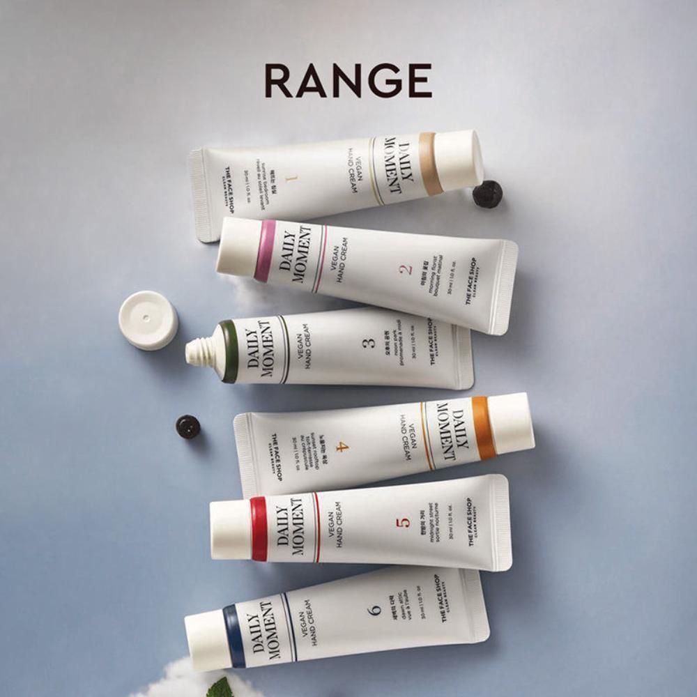 Non-Greasy Korean Vegan Hand Cream - Sunset Rooftop With Hyaluronic Acid
