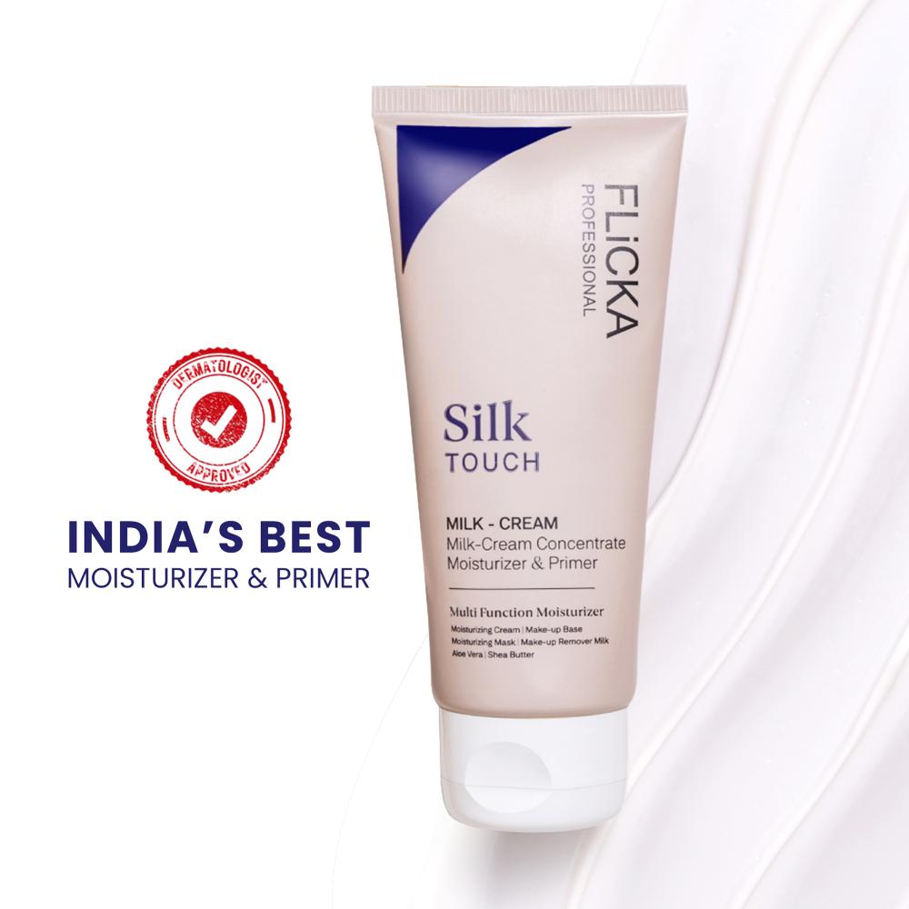 Silk Touch 3-In-1 Moisturizer Primer And Sun Care Dermatologically Tested And Minimize Pores