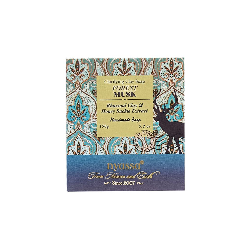 Forest Musk Soap | Honeysuckle & Almond Oil | Musky Fragrance | All Skin Types | 150g