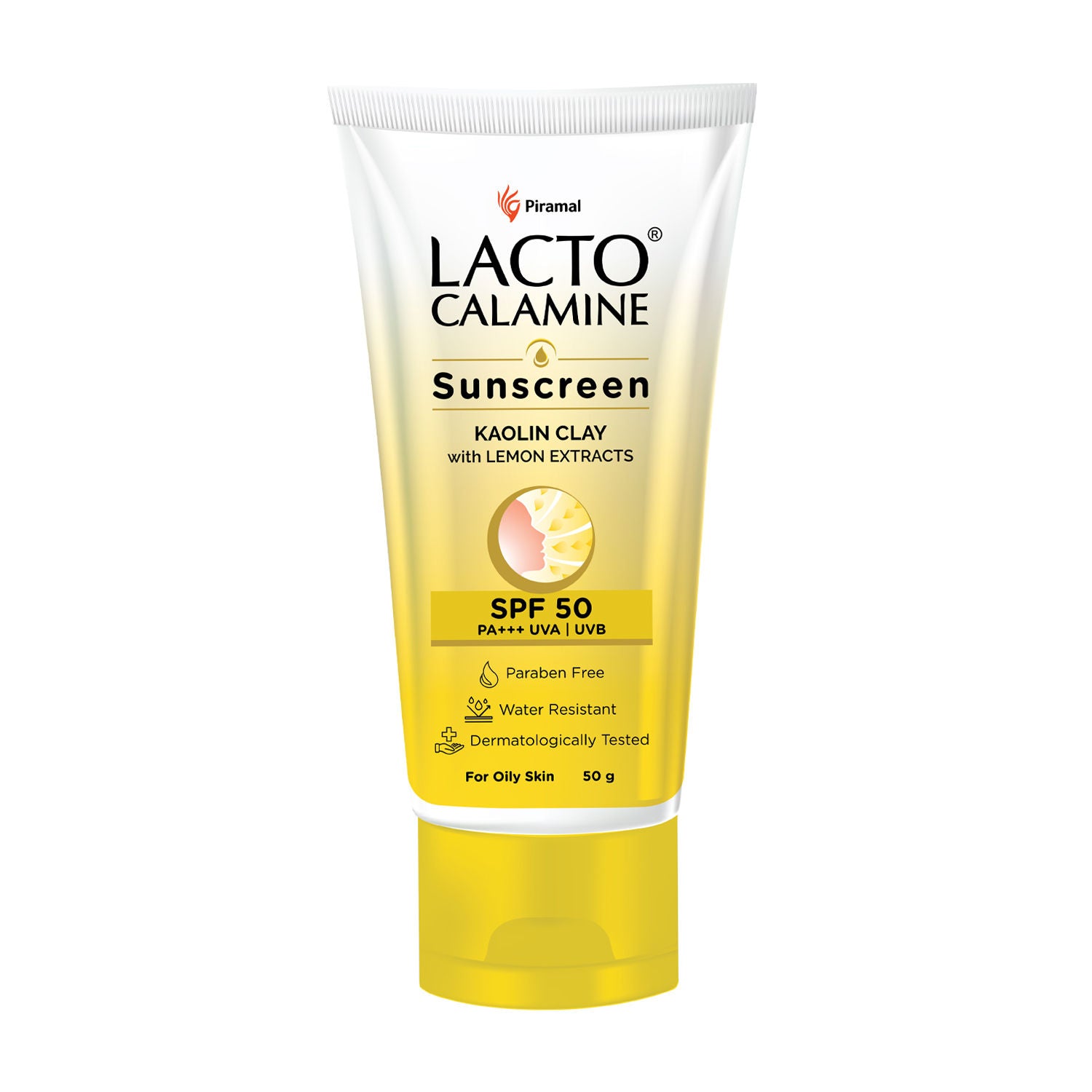 Lightweight Sunscreen SPF 50 PA +++ UVA-UVB- No White Cast, Non-Greasy for Oily Skin - 50g