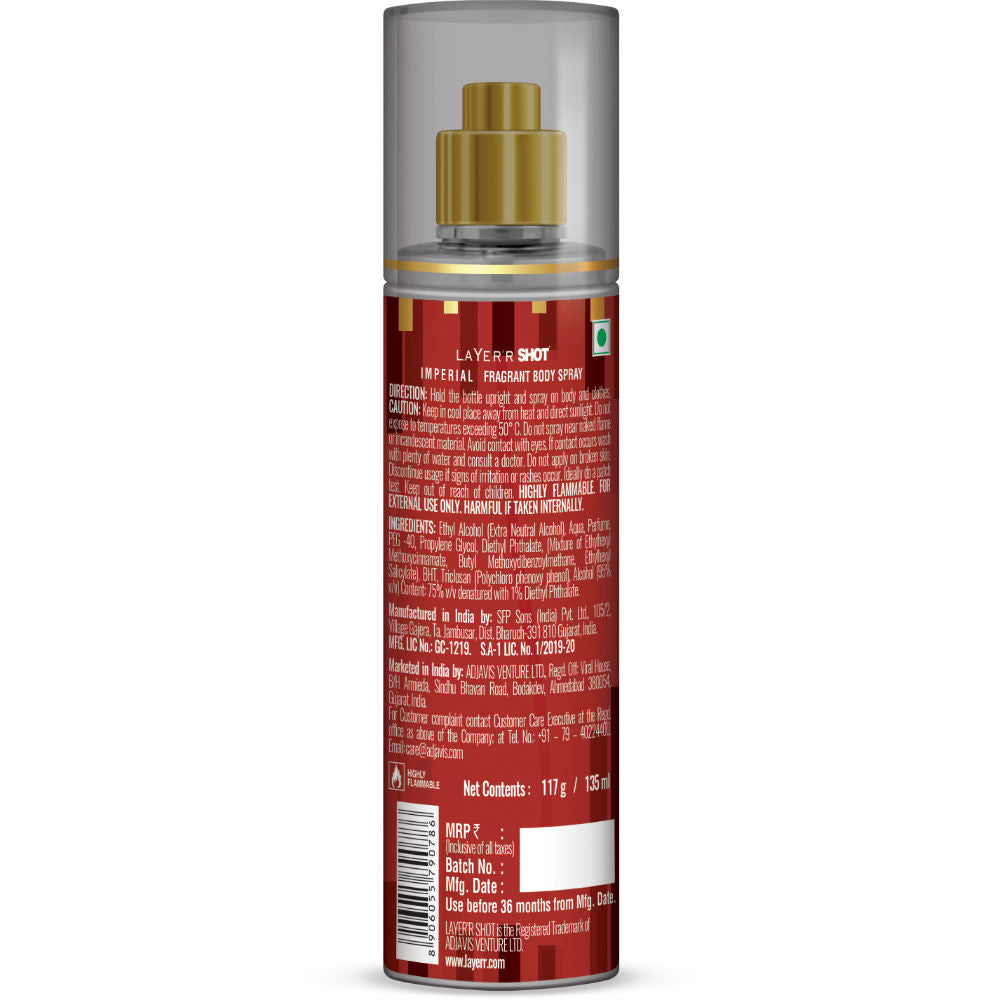 Shot Imperial Body Spray For Her