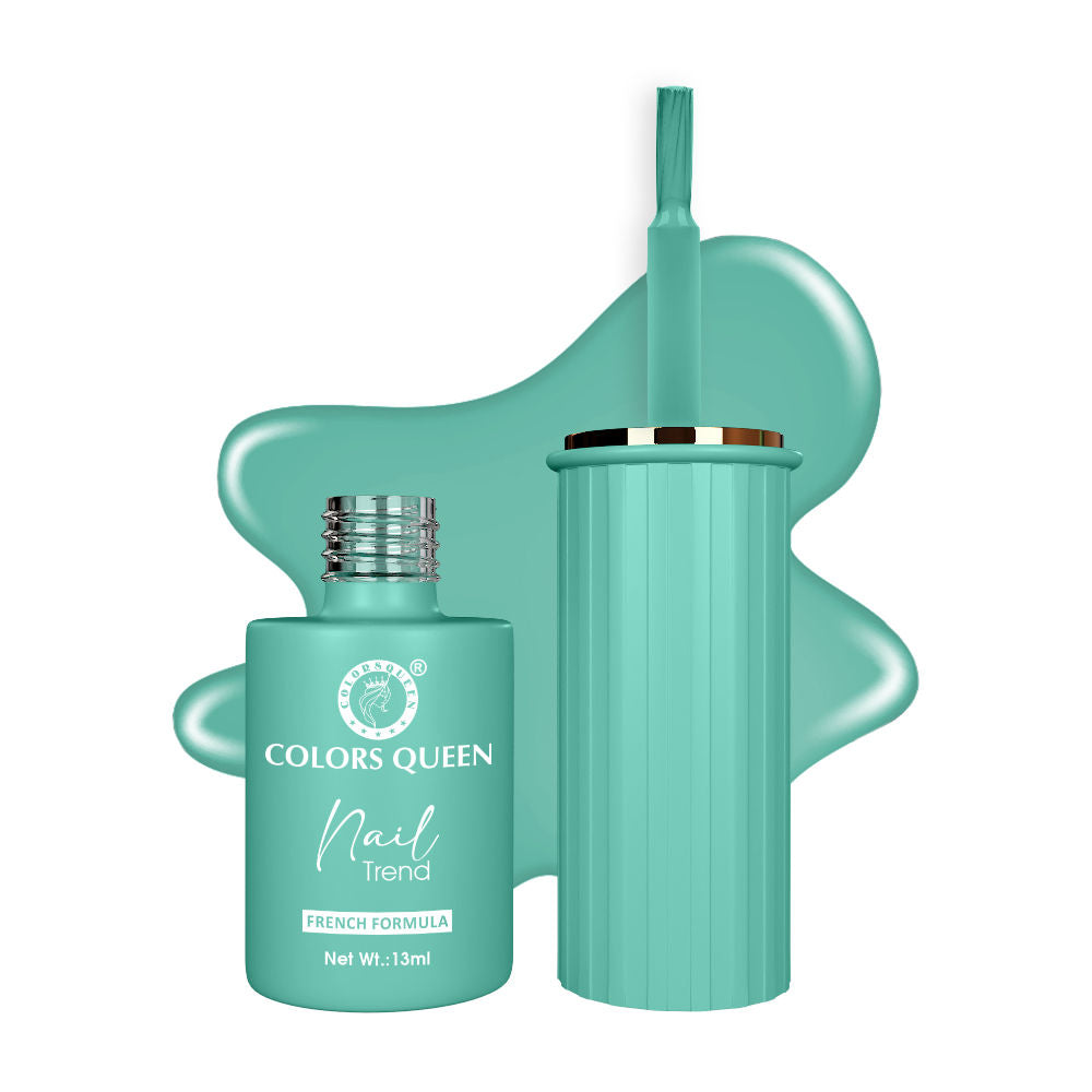 Trend French Formula Nail Polish - Tranquil Aqua
