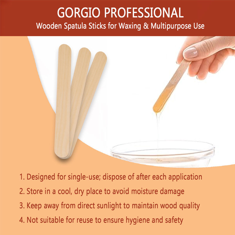 Wooden Spatulas For Wax Spreading GWS02