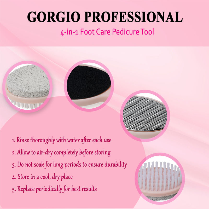 GCF9900 4 In 1 Foot Filer (Colour/ Shape May Vary)