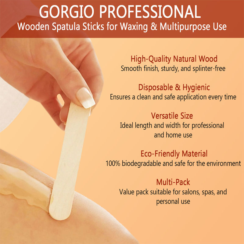 Wooden Spatulas For Wax Spreading GWS01