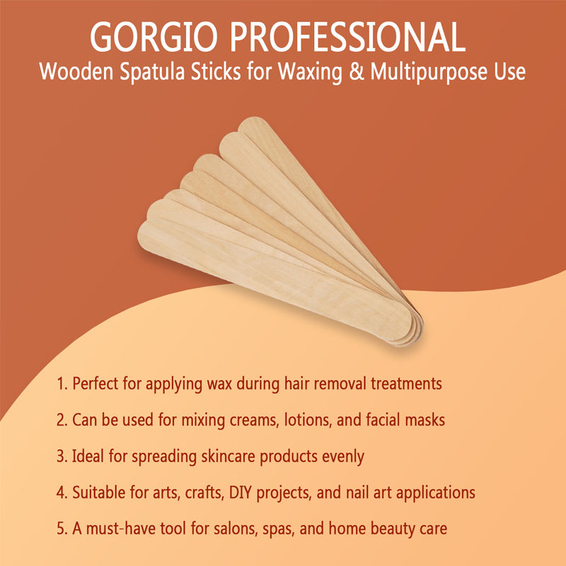 Wooden Spatulas For Wax Spreading GWS01