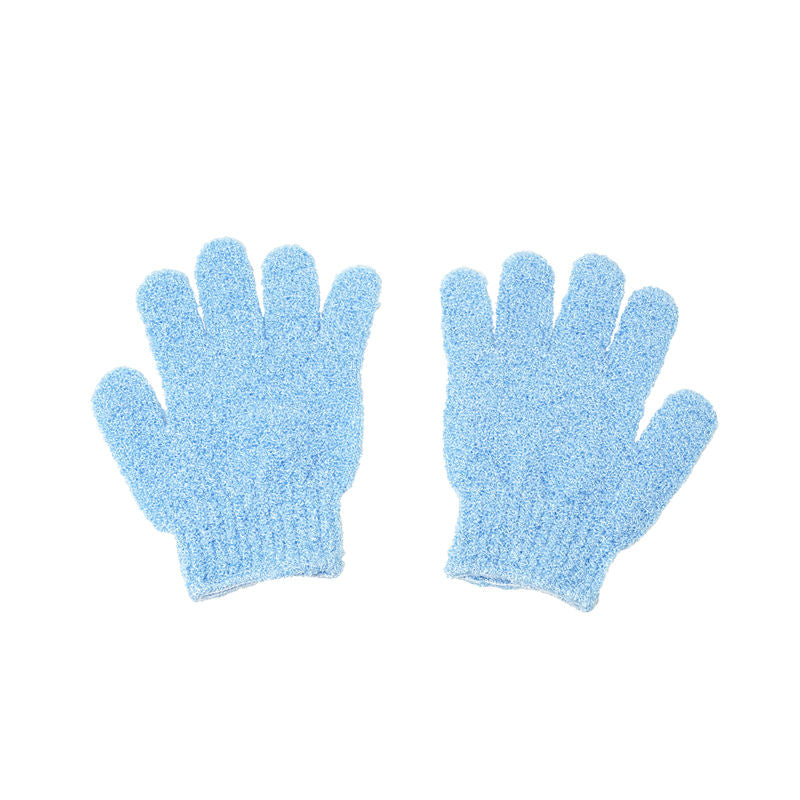 Multi Purpose Bath Loofah Gloves GHG003 (Multi Colour & Design)