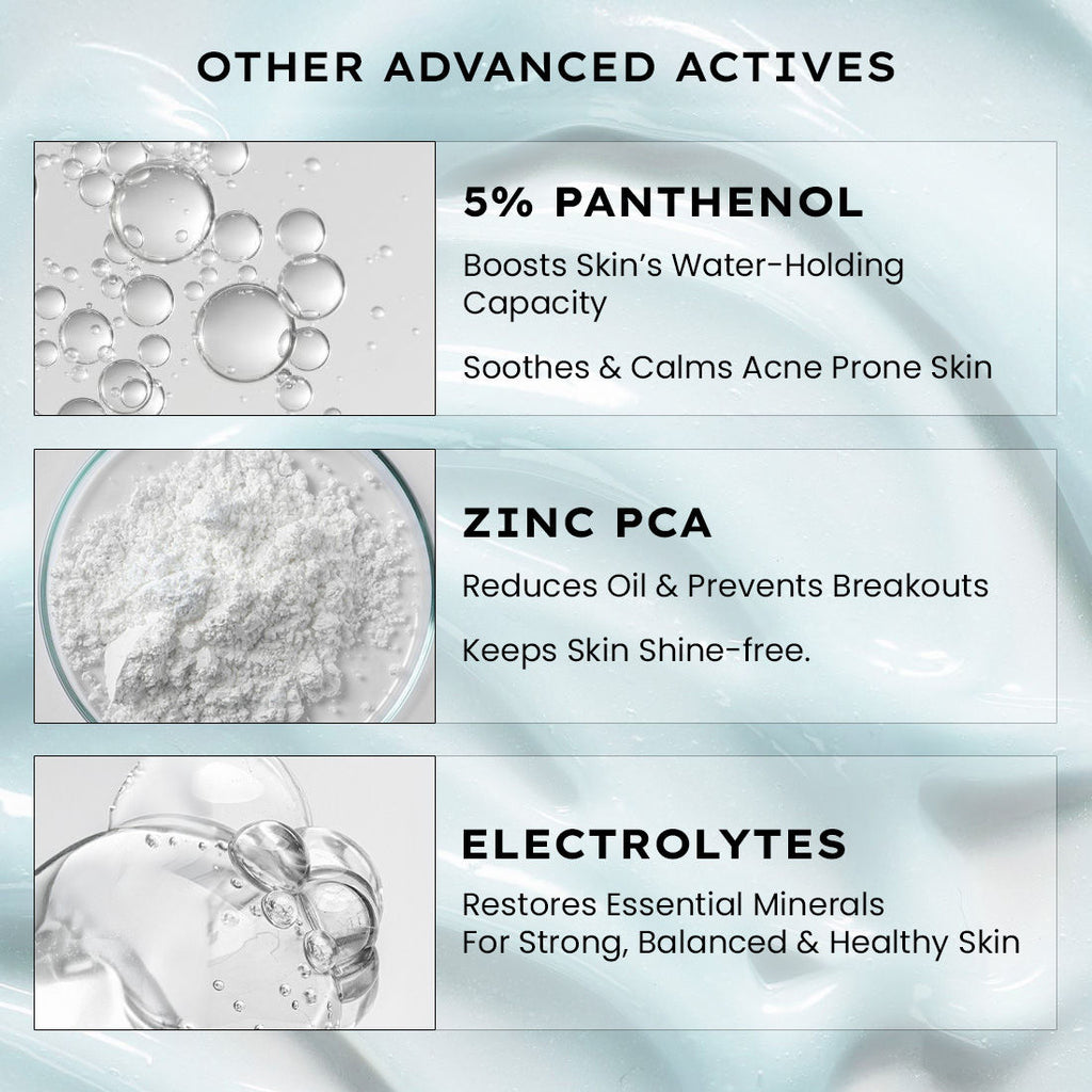 2% Cica Exosome Oil-Free Moisturizer 5% Niacinamide Controls Oil Non-sticky, Light Gel
