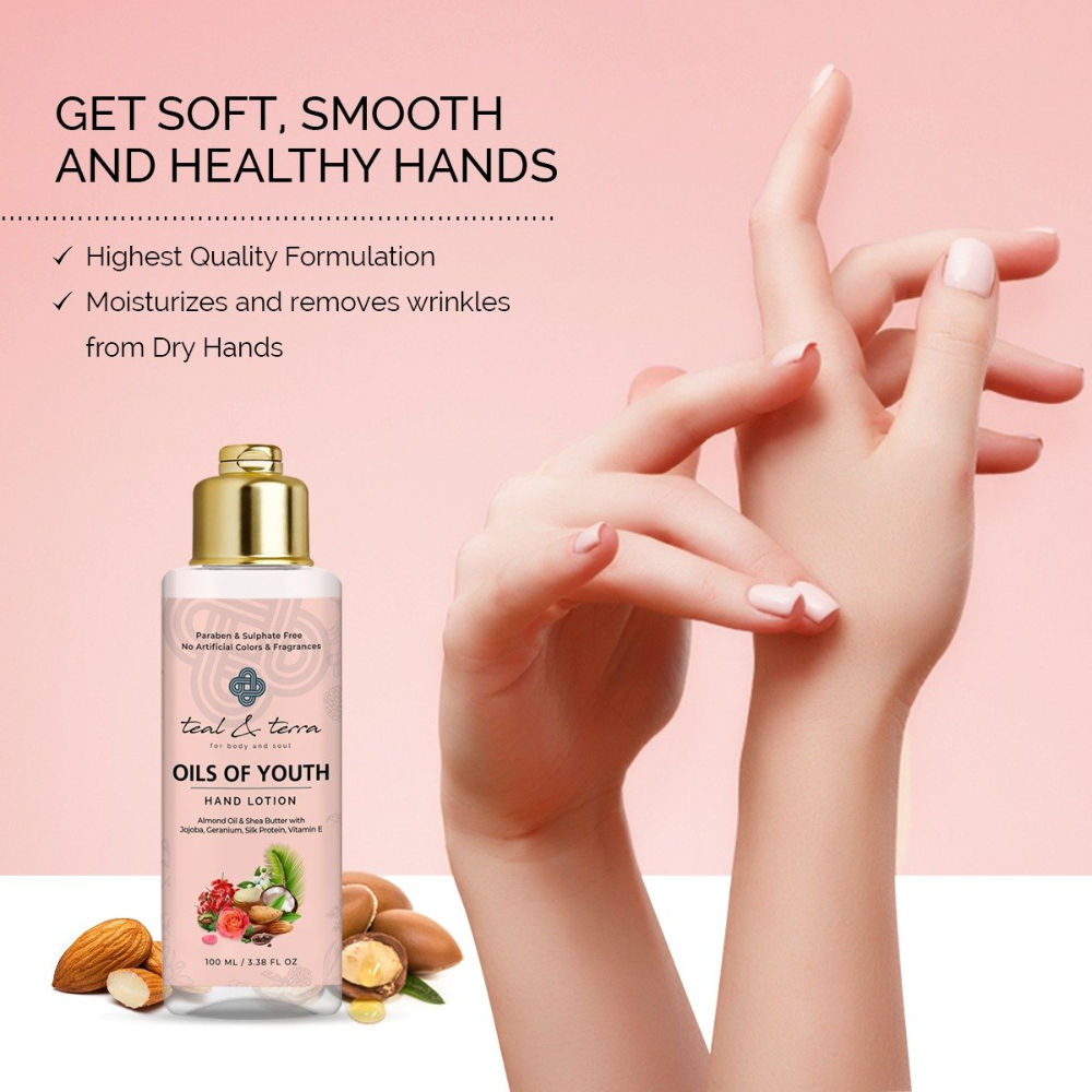 Hand Lotion with Almond Oil & Shea Butter