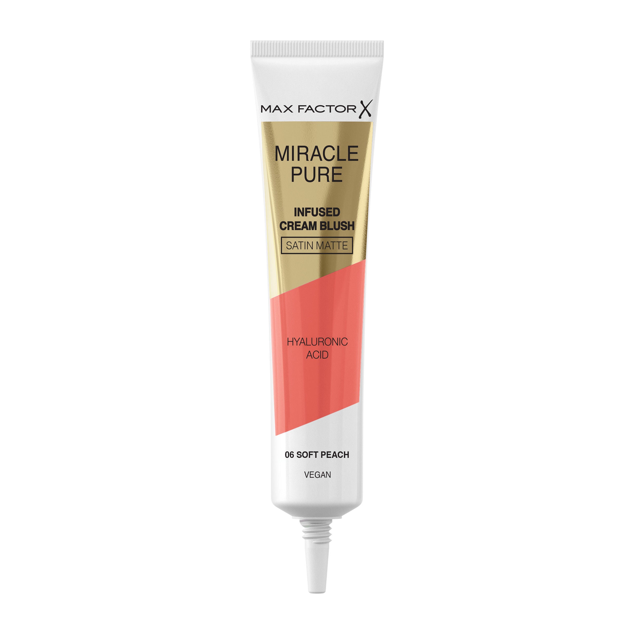 Miracle Pure Cream Infused Blush - Soft Peach