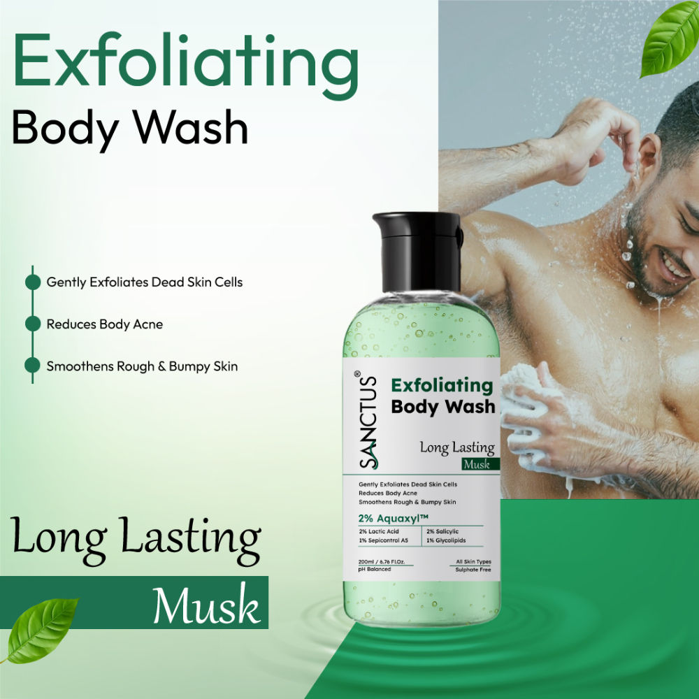 Exfoliating Body Wash Musk