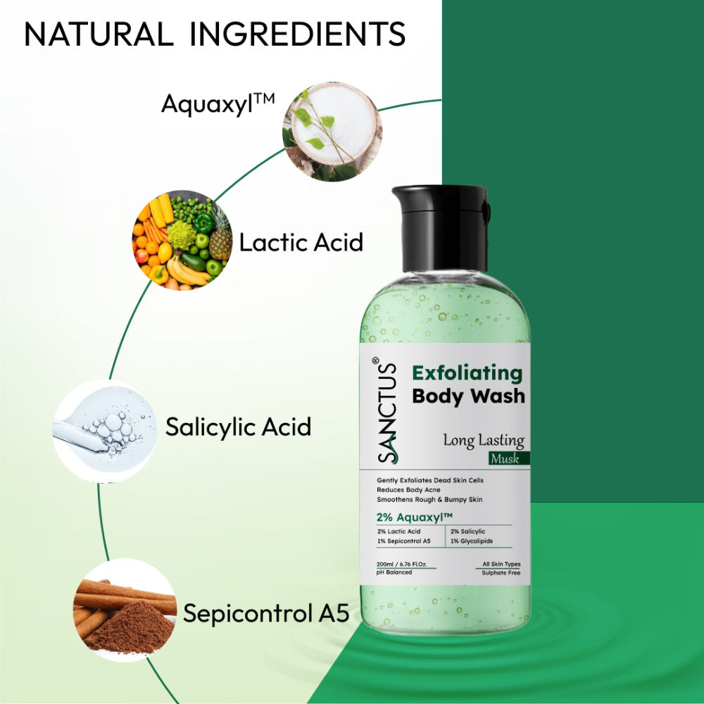 Exfoliating Body Wash Musk