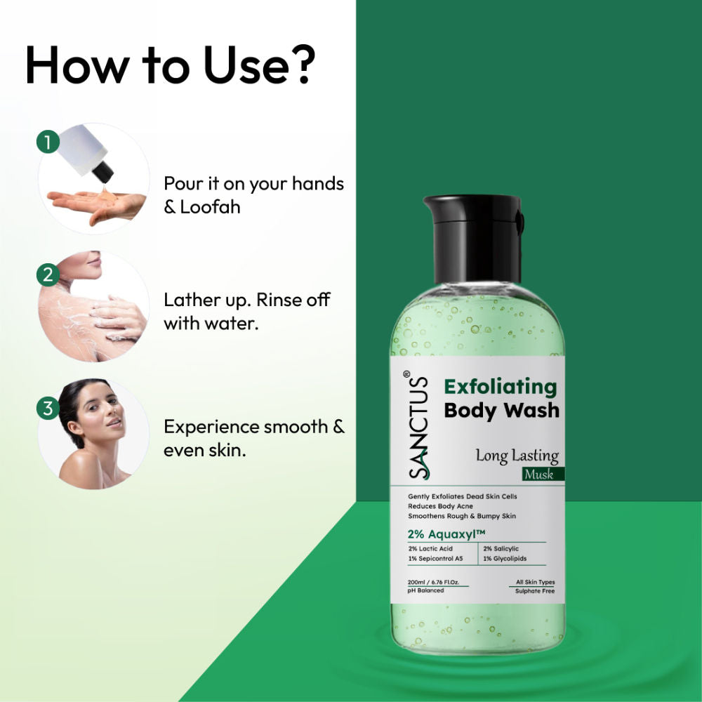 Exfoliating Body Wash Musk