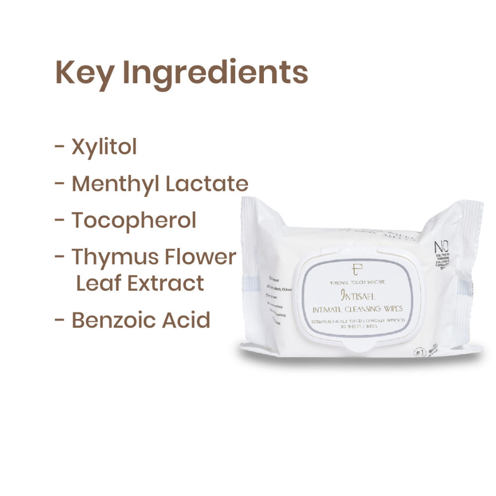 Personal Touch Intisafe Intimate Hygiene Wipes