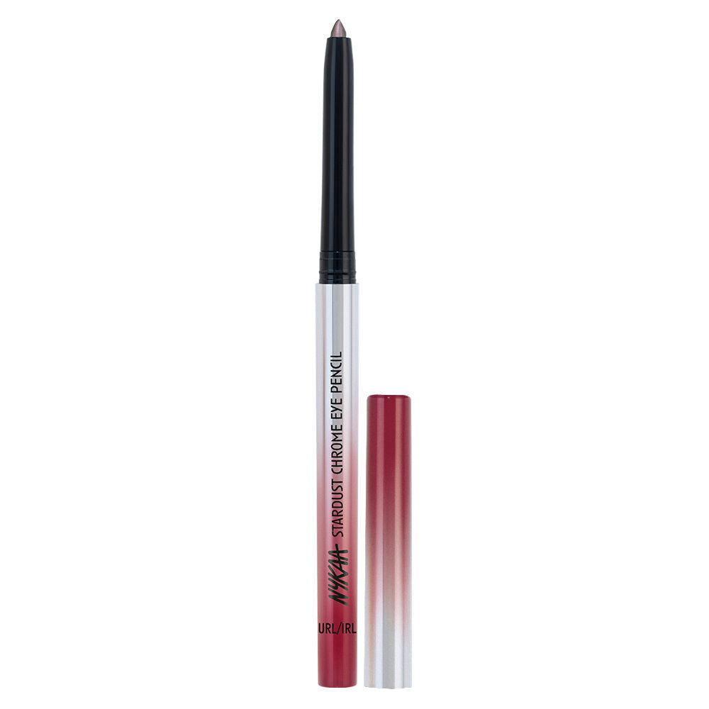 Nykaa Stardust Holographic Long Lasting Waterproof Smudgeproof Chrome Pencil Eyeliner
