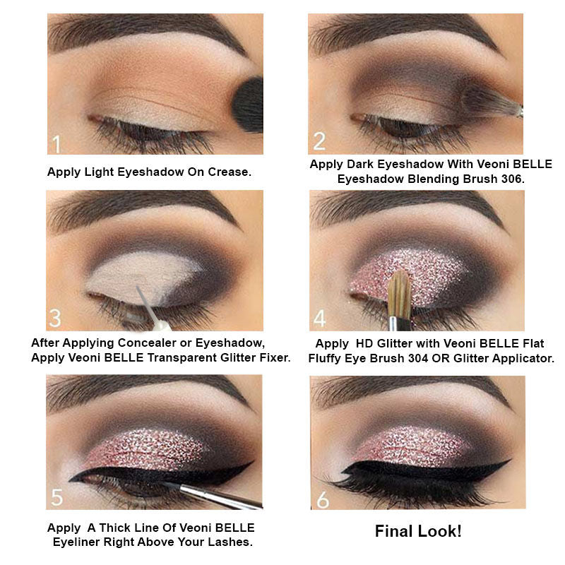 Dark Starlit Glitter Eye Shadow