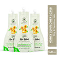 Honey Sunflower Exfoliating Mura, Face Scrub for Dry & Sensitive Skin, Ayurvedic Scrubber