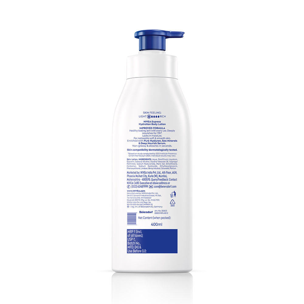 Body Lotion for Normal Skin, Express Hydration, for Fast Absorption