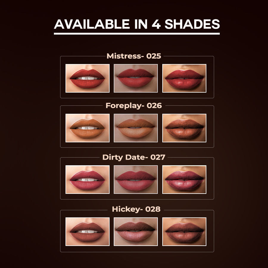X Jacqueline Sinful Matte Lipcolor