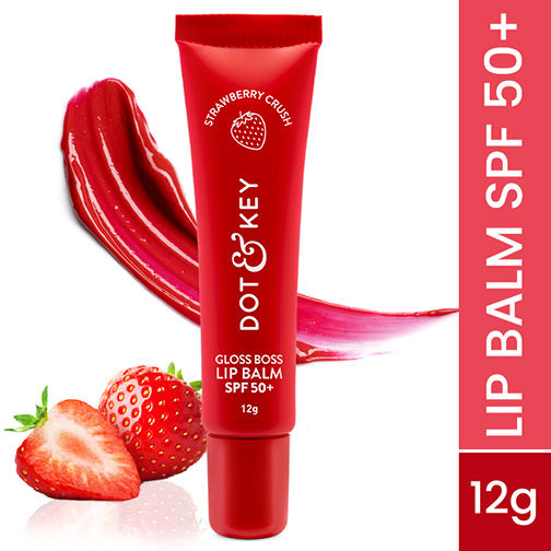 GLOSS BOSS LIP BALM VITAMIN C + E SPF 50 CARAMEL KISS - 12G