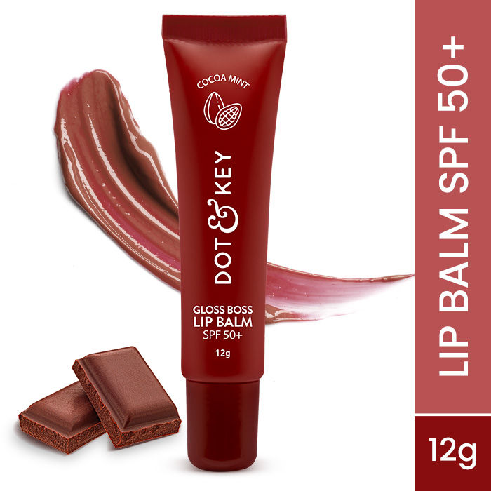 GLOSS BOSS LIP BALM VITAMIN C + E SPF 50 CARAMEL KISS - 12G - Cocoa Mint