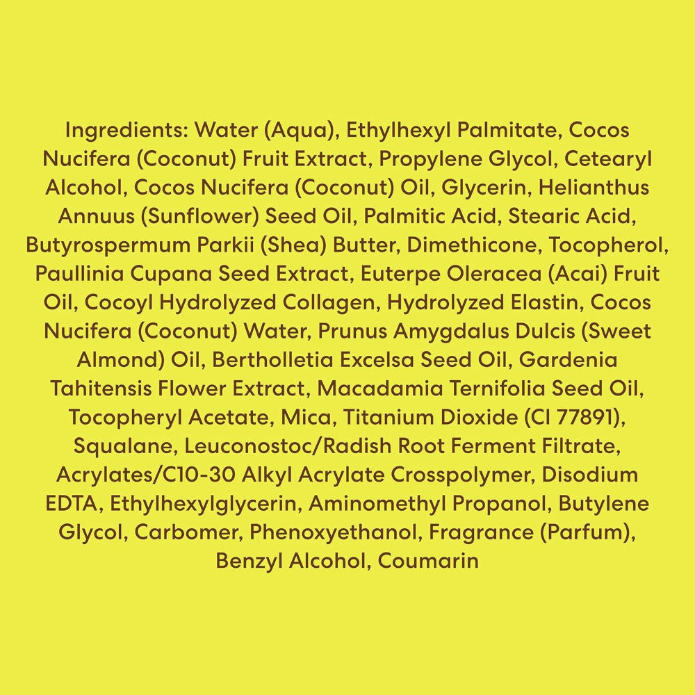 Coconut Oil Formula Brazilian Coco Cream With Vitamin E