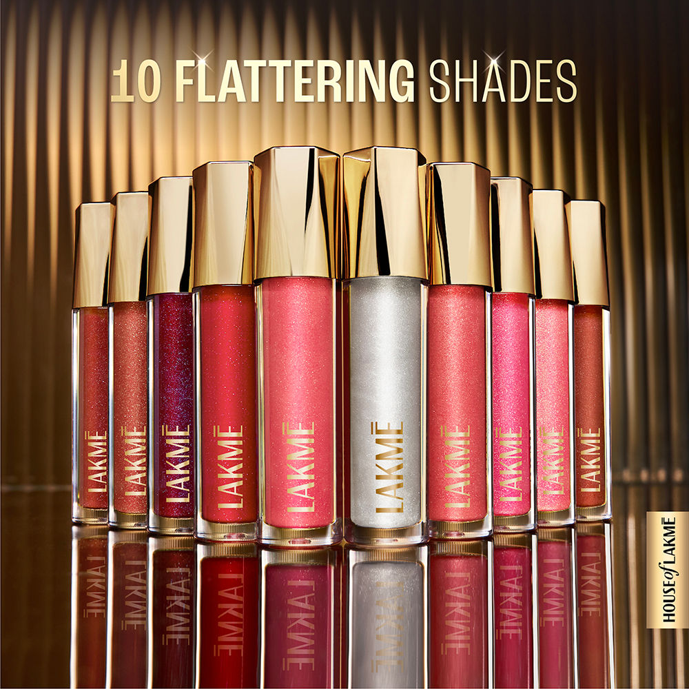 Glitterati Lip Glaze, High Shine Plumper Lip Gloss Oil with Collagen