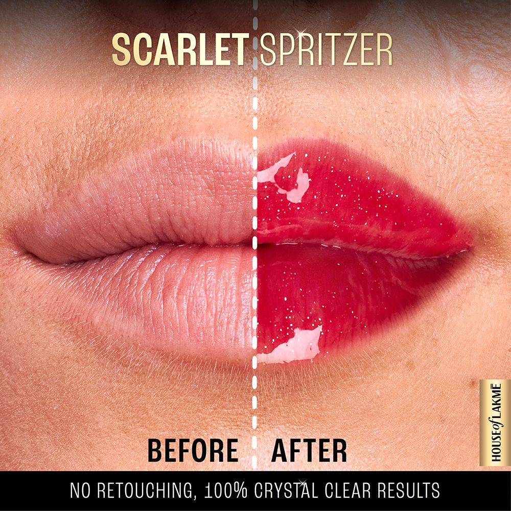 Glitterati Lip Glaze, High Shine Plumper Lip Gloss Oil with Collagen