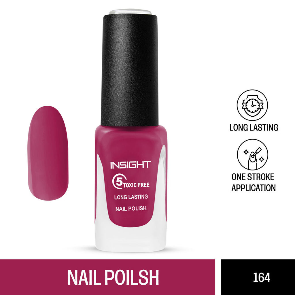 5 Toxic Free long lasting Nail Polish - Color 164